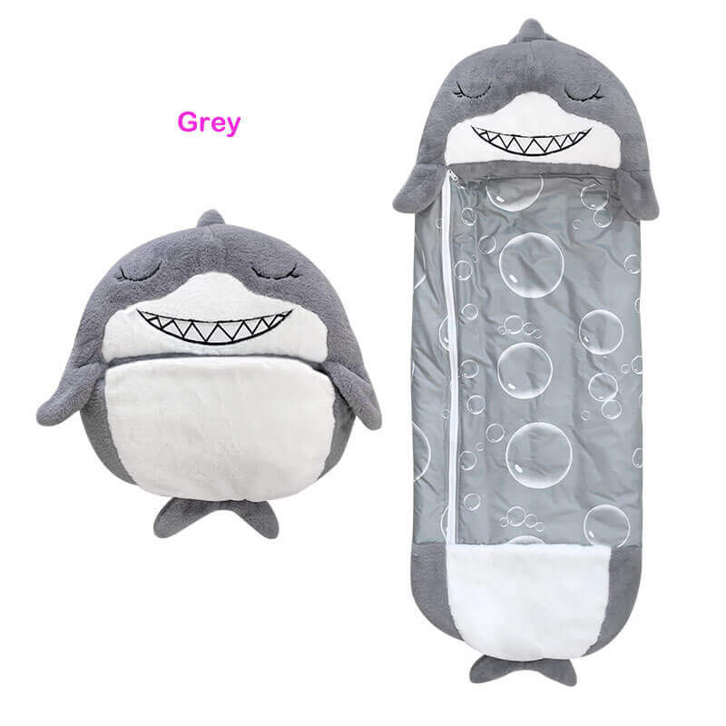 Happy Nappers Pillow & Sleepy Sack- Comfy, Cozy, Compact, Super Soft, Warm,  All Season, Sleeping Bag with Pillow- Shimmer Unicorn